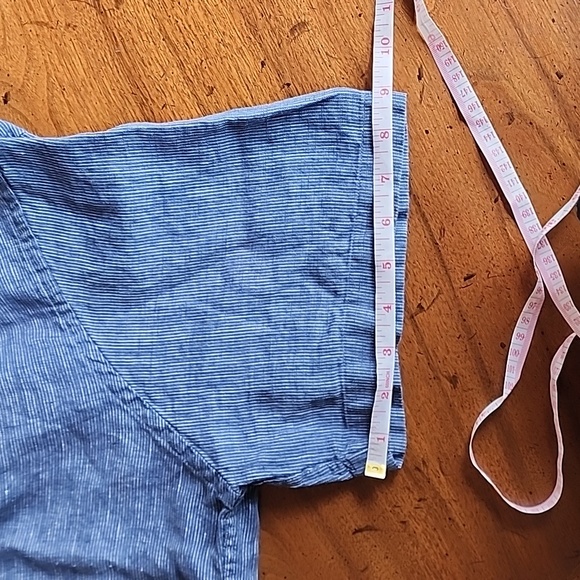 Untuckit Linen Short Sleeve Shirt Men's Size XXX-Large - Picture 6 of 11